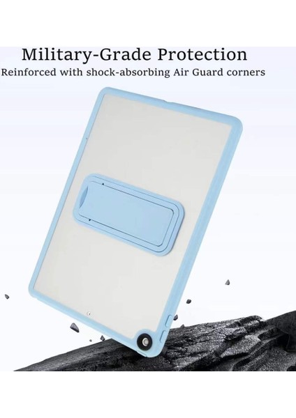 Apple iPad Pro 11INÇ M4 2024 Kılıf Standlı Arkası Mat Trex Arka Kapak A2836 A2837 A3006
