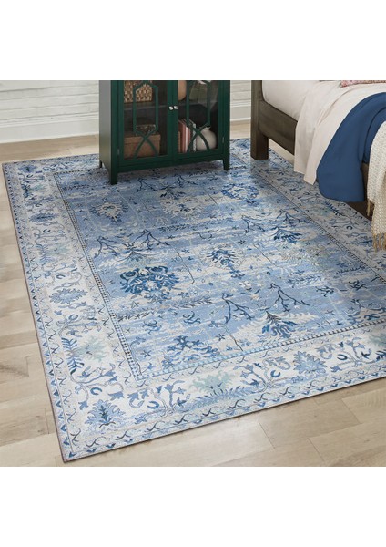 Dijital Baskı Şönil Dokuma Taban Halı Yıkanabilir Kilim Yolluk Salon Halısı