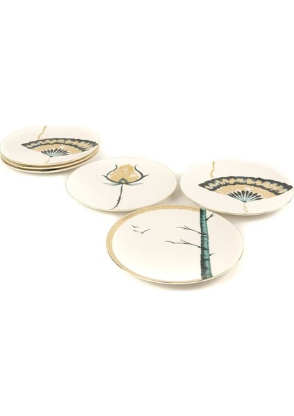 Grace 6'lı Pasta Tabağı 20 cm