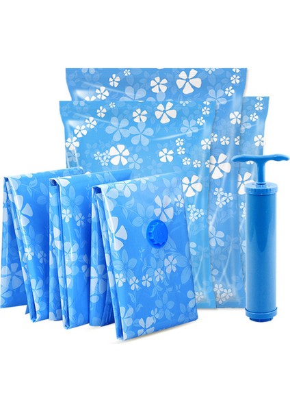 22 Adet Kalınlaşmış Vakumlu Saklama Çantası Kumaş Sıkıştırma Çantası Yeniden Kullanılabilir Battaniye Elbise Yorgan Organizatör El Pompası ile (Yurt Dışından) modelleri