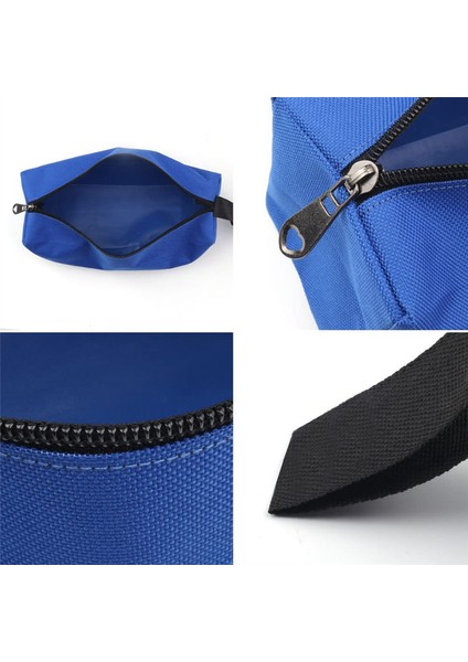 Fermuarlı Alet Çantası Çanta 4'lü Set, Su Geçirmez Alet Çantaları Ev Dış Mekan Için Karabina ile Ağır Hizmet Alet Organizatör Depolama (Yurt Dışından) fiyatları