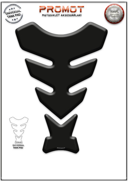Motorsiklet 3D Üniversal Tank Pad 001