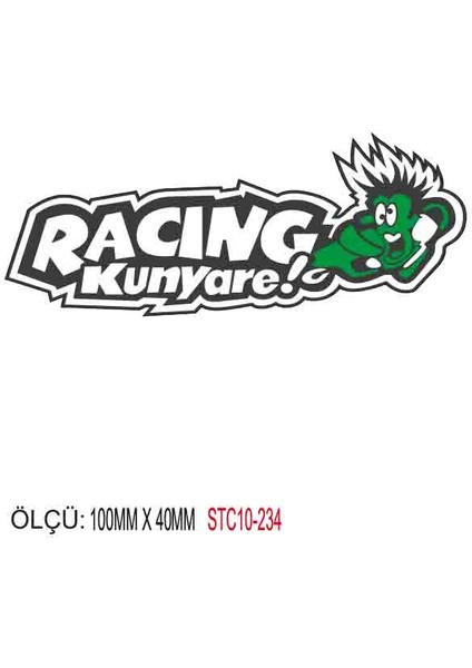 Motorsiklet Otomobil Sticker 2 Adet 232
