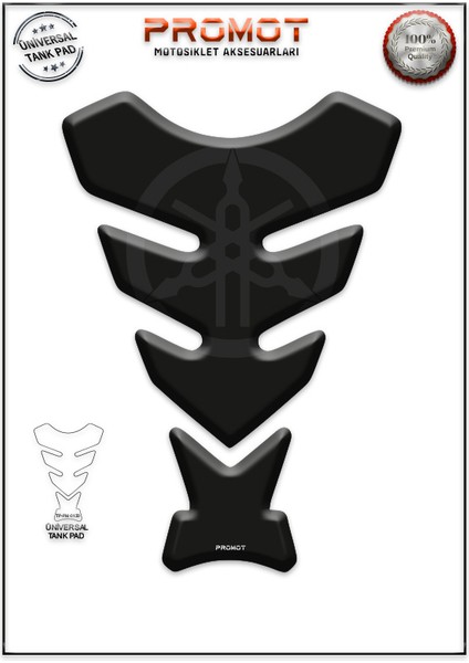 Motorsiklet 3D Üniversal Tank Pad 130