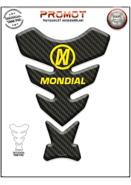 Motorsiklet 3D Üniversal Tank Pad 174