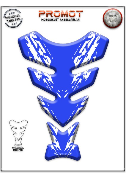 Motorsiklet 3D Üniversal Tank Pad 329