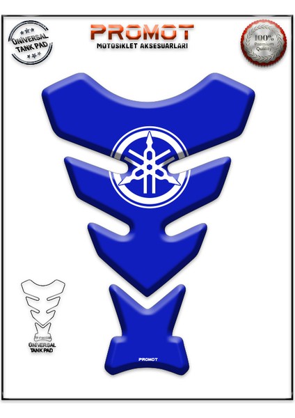 Motorsiklet 3D Üniversal Tank Pad 338