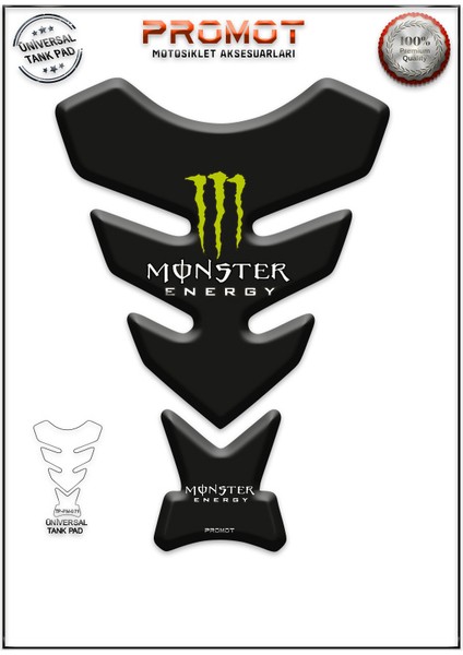 Motorsiklet 3D Üniversal Tank Pad 071