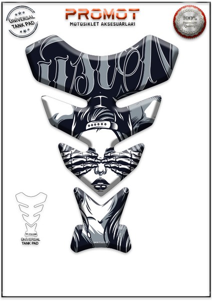 Motorsiklet 3D Üniversal Tank Pad 099
