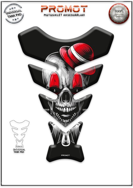 Motorsiklet 3D Üniversal Tank Pad 111