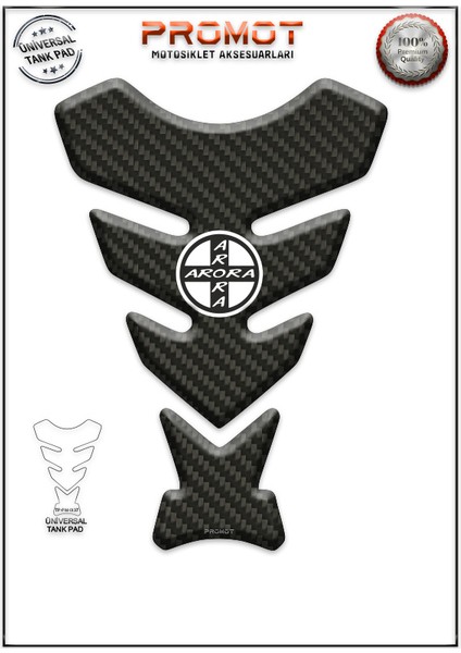 Motorsiklet 3D Üniversal Tank Pad 137