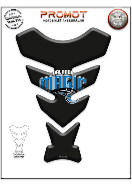 Motorsiklet 3D Üniversal Tank Pad 182