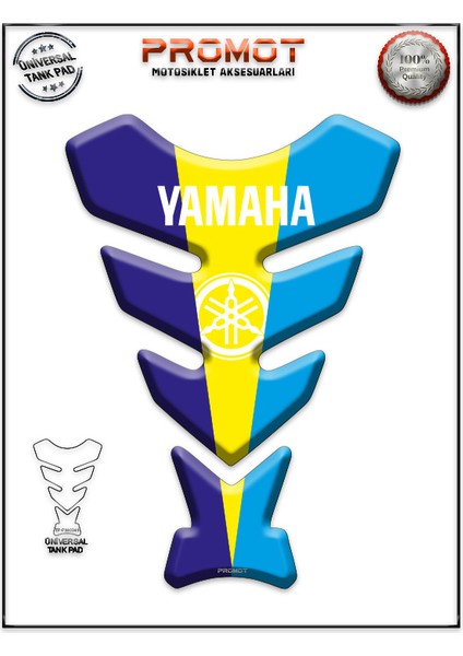 Motorsiklet 3D Üniversal Tank Pad 346