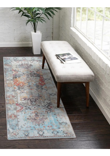 Dijital Baskı Şönil Dokuma Taban Halı Yıkanabilir Kilim Yolluk Salon Halısı