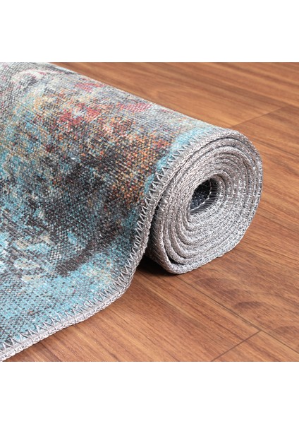 Dijital Baskı Şönil Dokuma Taban Halı Yıkanabilir Kilim Yolluk Salon Halısı