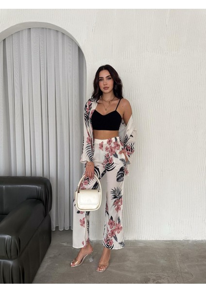 Çiçek Desenli Kimona Takım indirimleri