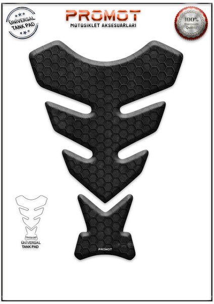 Motorsiklet 3D Üniversal Tank Pad 007
