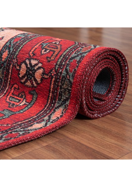 Dijital Baskı Şönil Dokuma Taban Halı Yıkanabilir Kilim Yolluk Salon Halısı