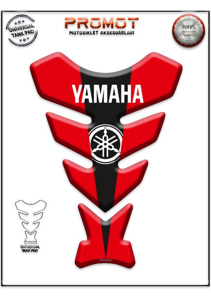 Motorsiklet 3D Üniversal Tank Pad 344