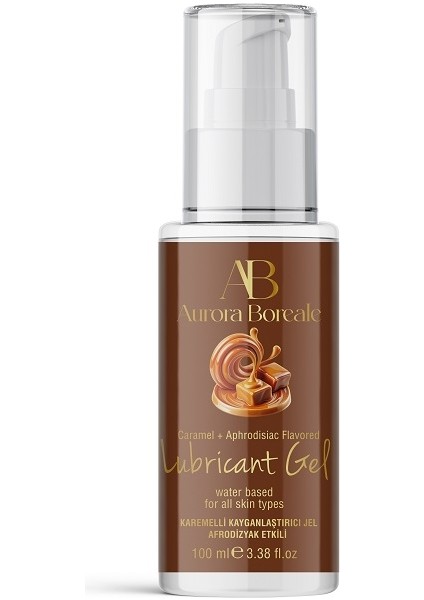 Karamel ve Etkili Jel Lubricant 100 ml
