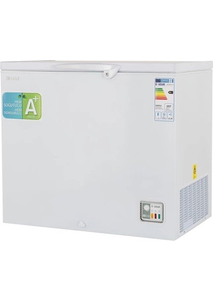 Ued 360 D/s Sandık Tipi 270 Lt Dondurucu & Soğutucu