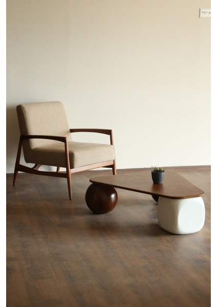 Modern Orta Sehpa & Küre-Top-Zar Sehpa & Ahşap Sehpa & Pinterest Sehpa-Mdf