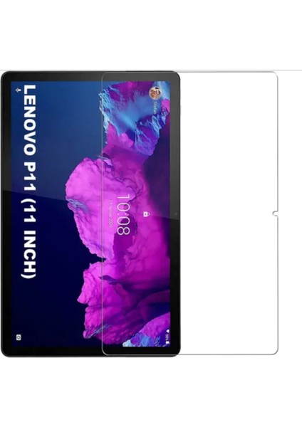 Lenovotab 11 TB-J606F Için Full Kaplama Nano Tempered Flex Esnek Ekran Koruyucu Kırılmaz Cam