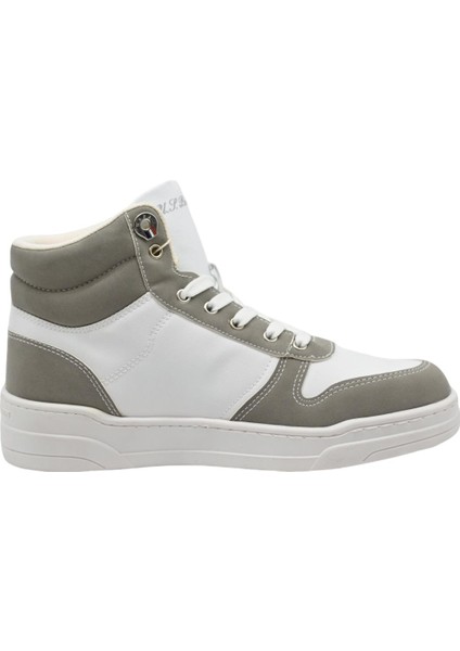 U.s. Polo Kadın Spor Ayakkabı Beyaz Hıma 3pr