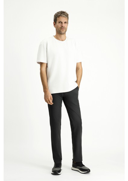 Super Slim Fit Ekstra Dar Kesim Kanvas / Chino Pantolon