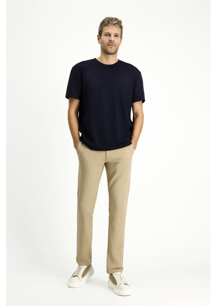 Regular Fit Kanvas / Chino Pantolon