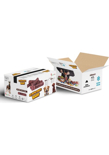 Mix Barf 20 kg Salam Köpek Maması (20 Paket - 1000 GR)91000100001163 modelleri