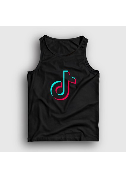 Siyah Logo Sosyal Medya Tiktok Atlet