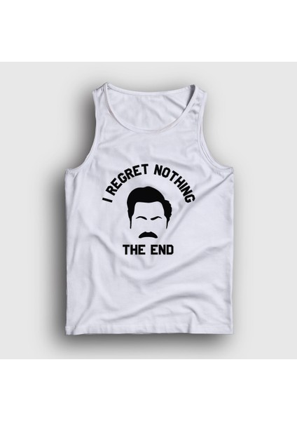 Beyaz Regret Ron Swanson Parks And Recreation Atlet