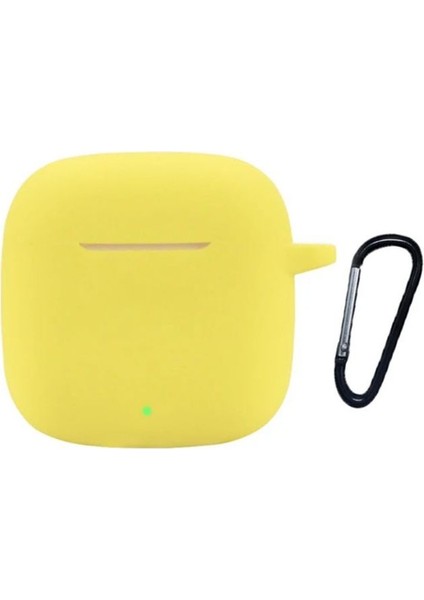 Huawei Freebuds Se 3 Uyumlu Kılıf Mat Kancalı Silikon SF13 Sarı