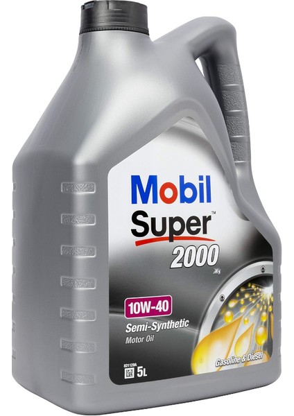 Super 2000 X1 10W40 Motor Yağı 4 L + 1 L ÜT:2024
