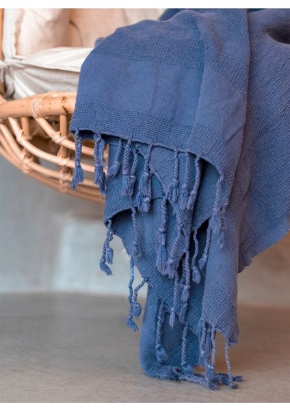Star Pamuk Koltuk Şalı Denim Rengi 140 x 170 fiyatları