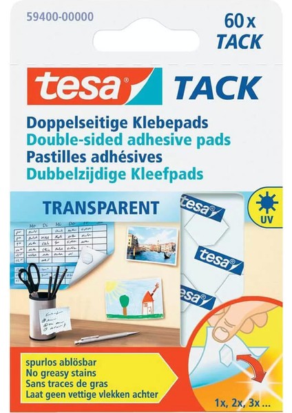 Tack Şeffaf Yapıştırıcı 59400