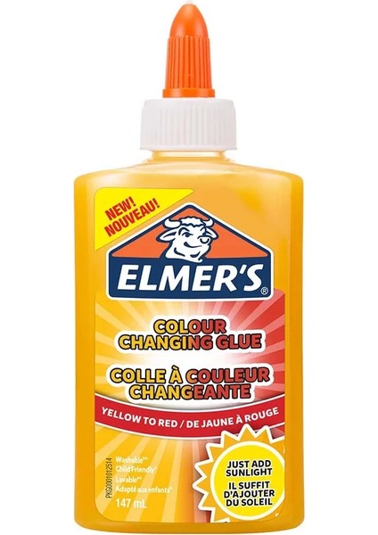 Renk Değiştiren Sıvı Yapıştırıcı Sarı 147 ml 2109498