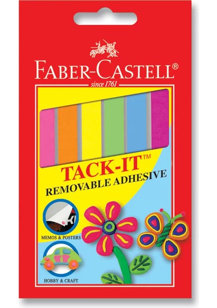 Tackıt Hamur Yapıştırıcı 50 Gr Karışık Renkli
