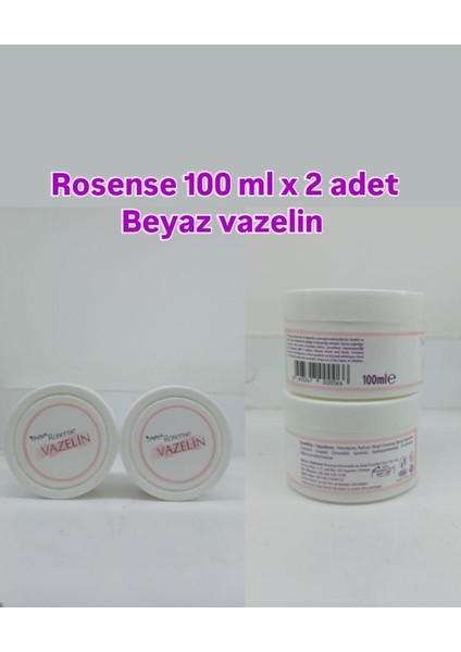 Vazelin 100ml x 2 Adet
