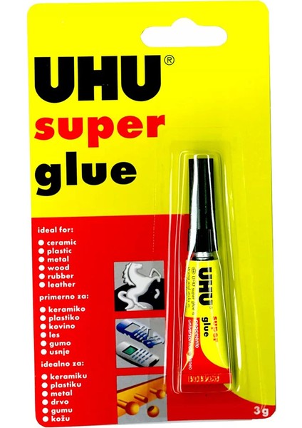 Super Glue Sıvı Japon Yapıştırıcı 3 gr 42400