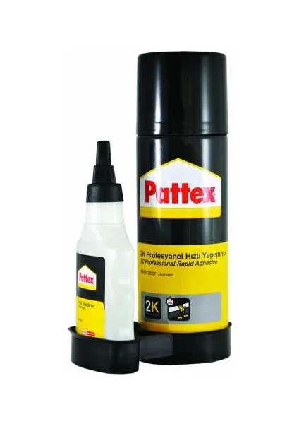 2k Aktivatörlü Profesyonel Hızlı Yapıştırıcı (200ML AEROSOL+50ML Şişe)