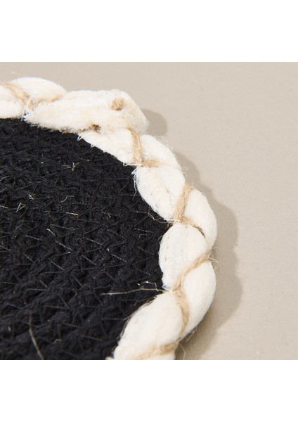 Soft Laetus Bardak Altlığı - Siyah - 13X13 cm fırsatları