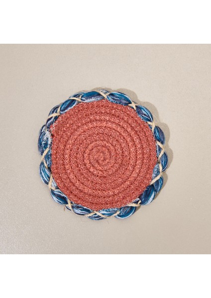 Soft Laetus Bardak Altlığı - Kiremit - 13X13 cm
