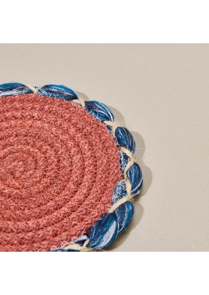 Soft Laetus Bardak Altlığı - Kiremit - 13X13 cm