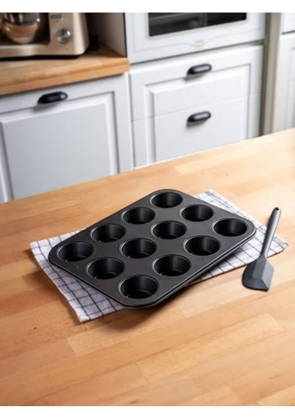 12'li Muffin Cupcake Kalıbı