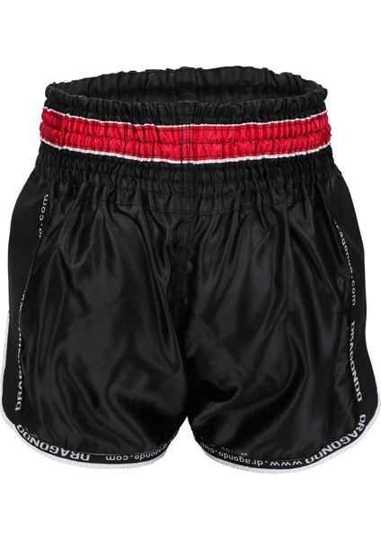 MT3075 Retro Neo Muaythai Şortu Siyah Retro Muay Thai Şort fırsatları