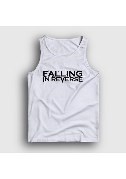 Beyaz Logo Müzik Falling In Reverse Atlet