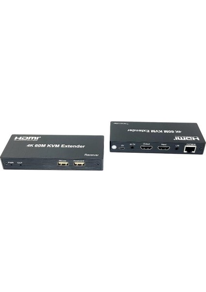 4K 60METRE Hdmı+Usb+Ir To Cat6 Kvm Extender