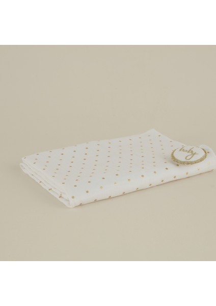 Bonbon Müslin %100 Pamuk Bebek Battaniye Beyaz 70X100 cm fırsatları